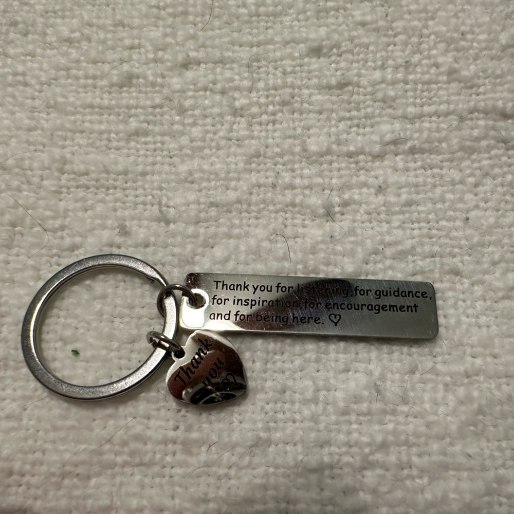 Appreciation key chain